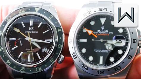 rolex explorer ii vs grand seiko gmt|rolex explorer ii vs gmt.